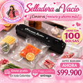 Selladora al Vacio + 100 Bolsas