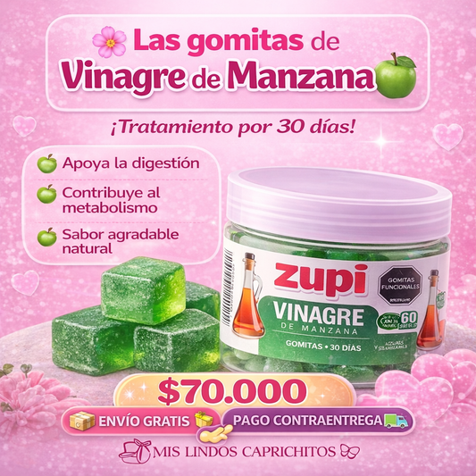 Gomitas de Vinagre de Manzana