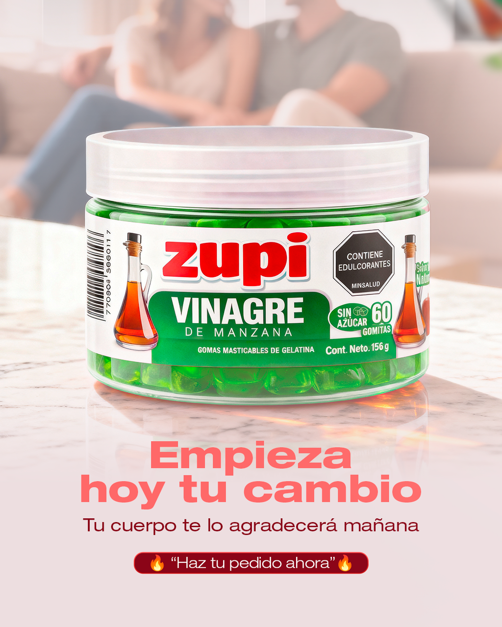 Gomitas de Vinagre de Manzana
