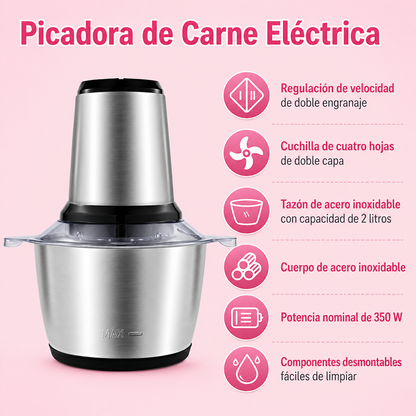 Molino Picador Electrico 2 Litros