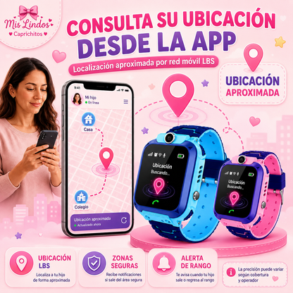 ⌚ Smartwatch Infantil Q12 | GPS + Llamadas