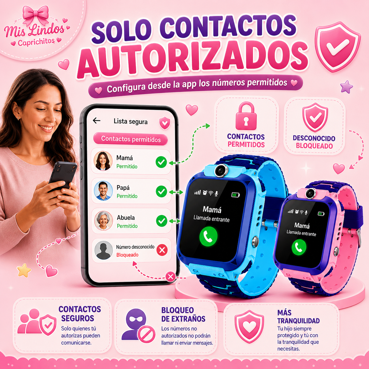 ⌚ Smartwatch Infantil Q12 | GPS + Llamadas