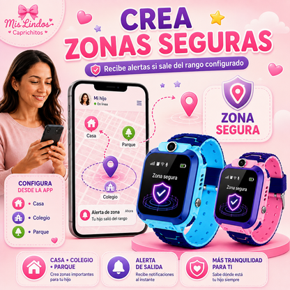 ⌚ Smartwatch Infantil Q12 | GPS + Llamadas