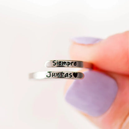 ✨ Anillos Siempre Juntas™ (Pack x2)💍