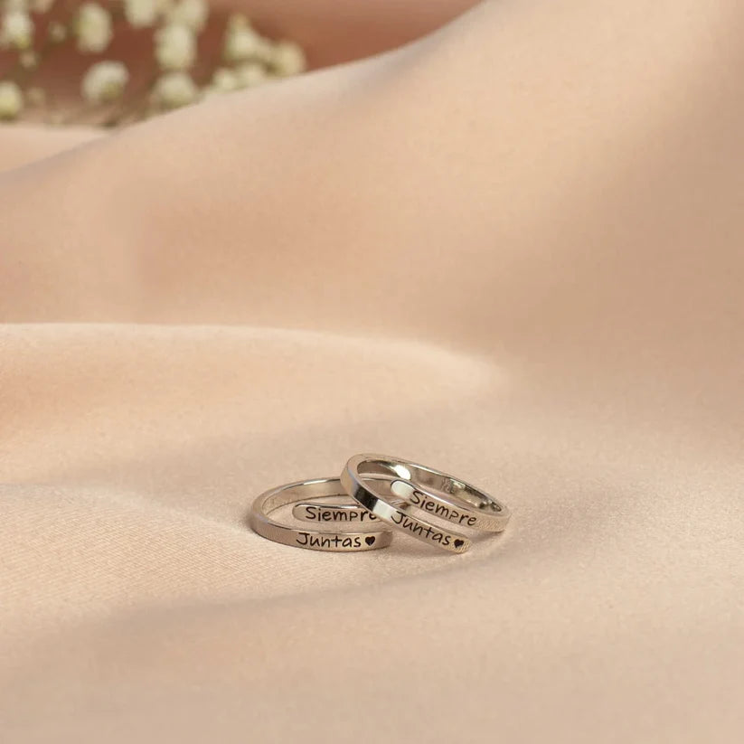 ✨ Anillos Siempre Juntas™ (Pack x2)💍