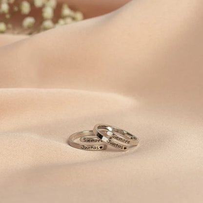 ✨ Anillos Siempre Juntas™ (Pack x2)💍