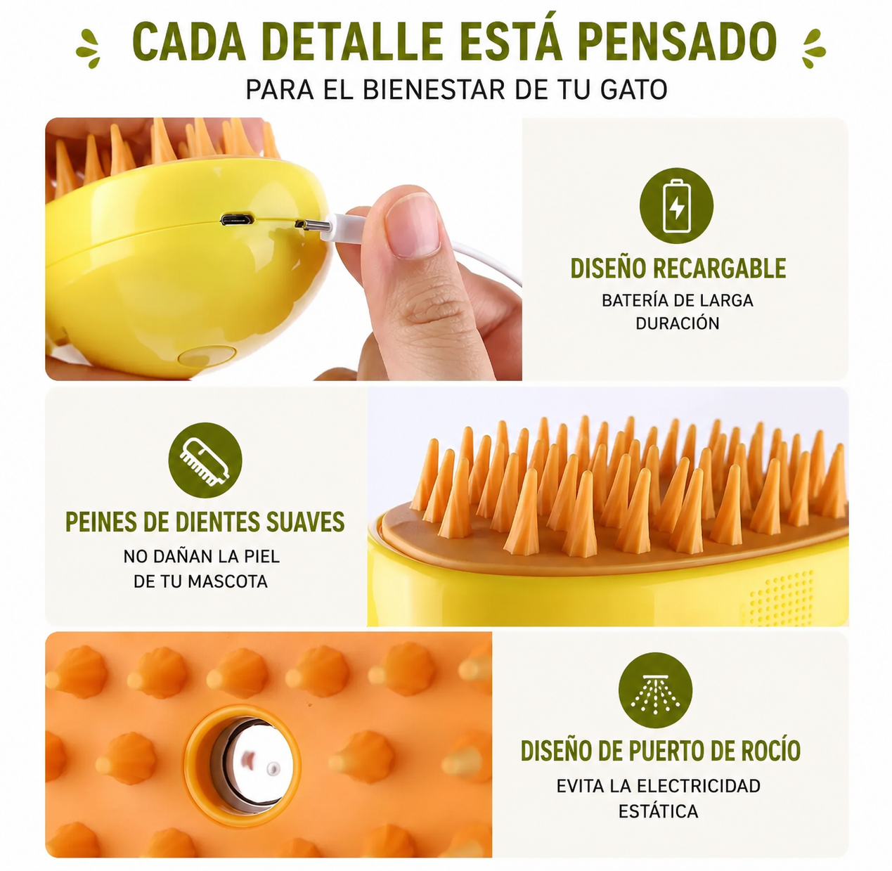 🐱 Arenero Confort para Gatos con Pala + Obsequio