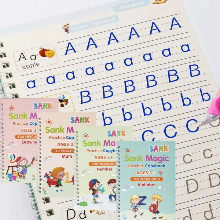 Libro de caligrafia Montessori
