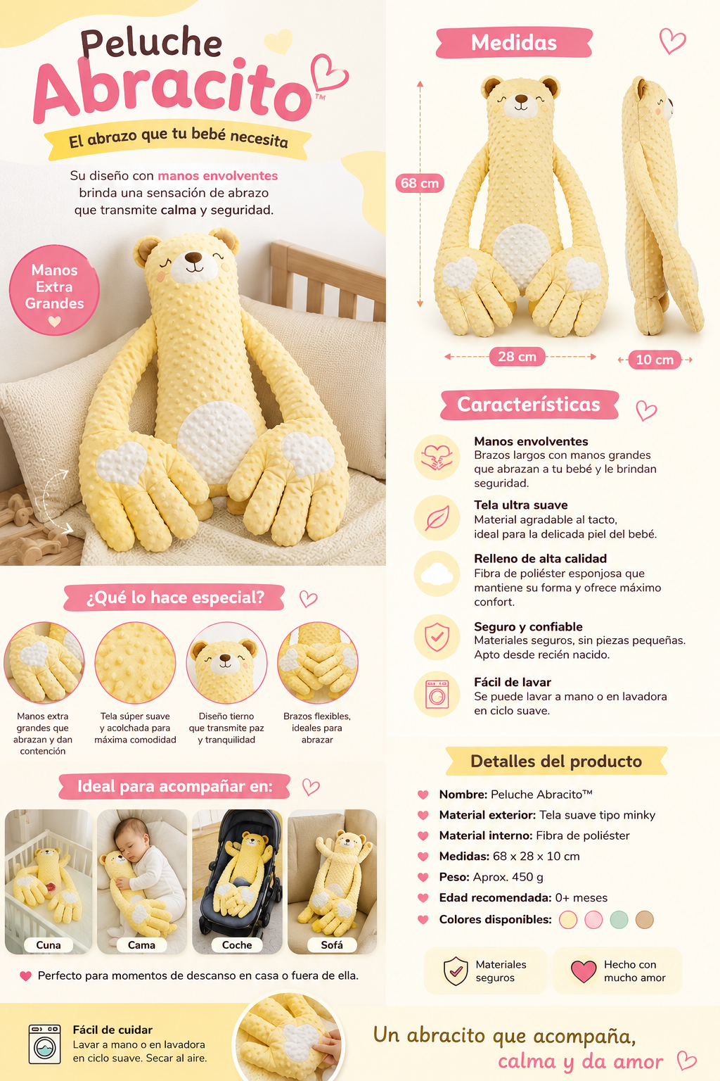 🧸Peluche Abracito