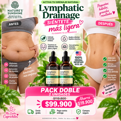 🌿 Drenaje Linfático Natural | Nature’s Sunshine
